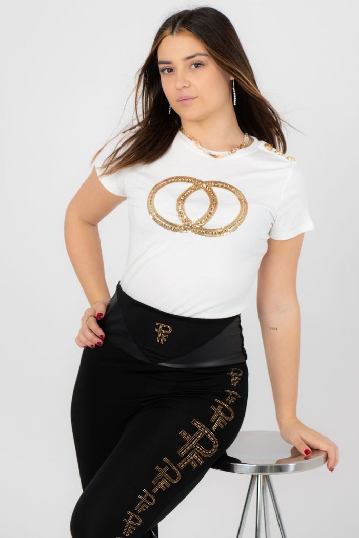 Gold Buttons T-shirt