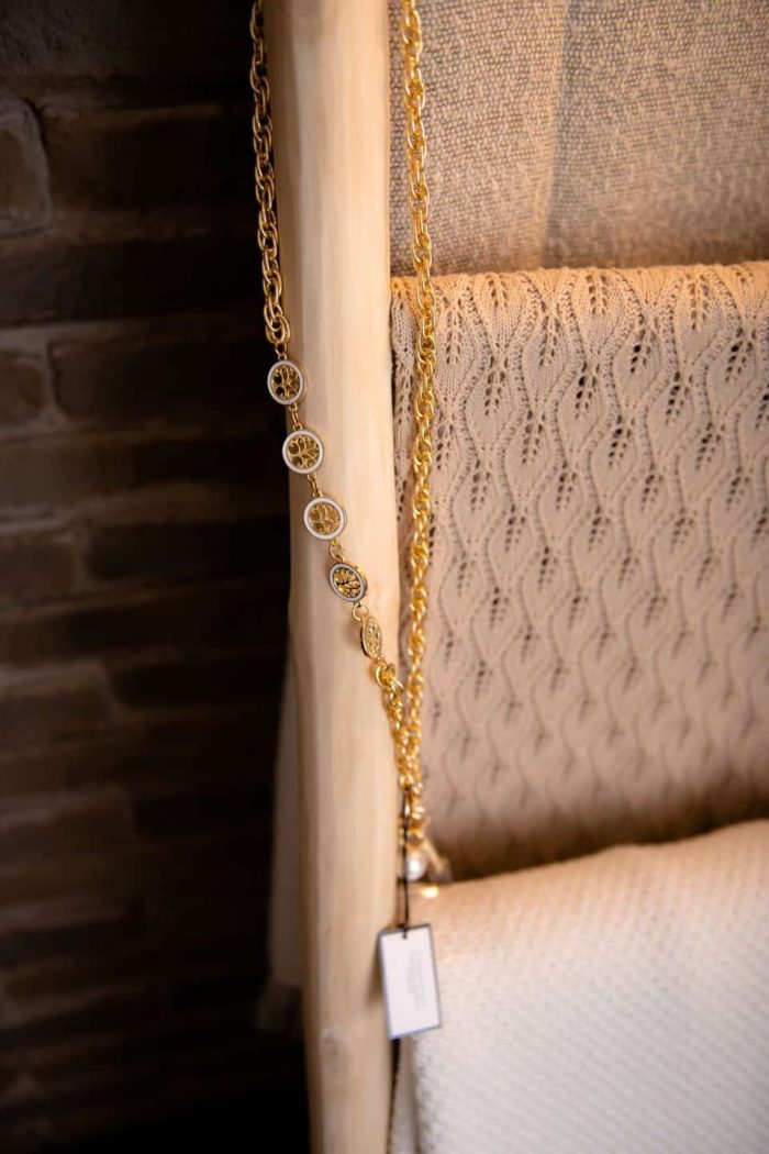 Gold Chain Mobile Necklace