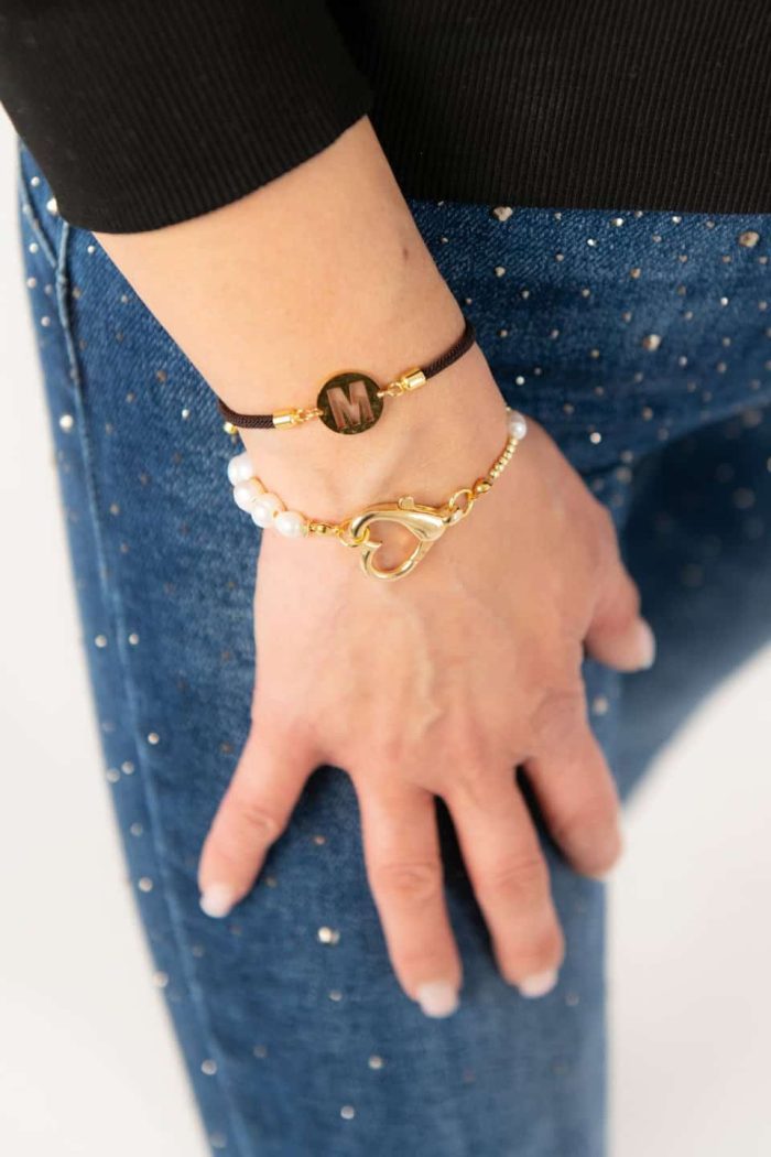 Pulsera Cuerda Inicial Multicolor