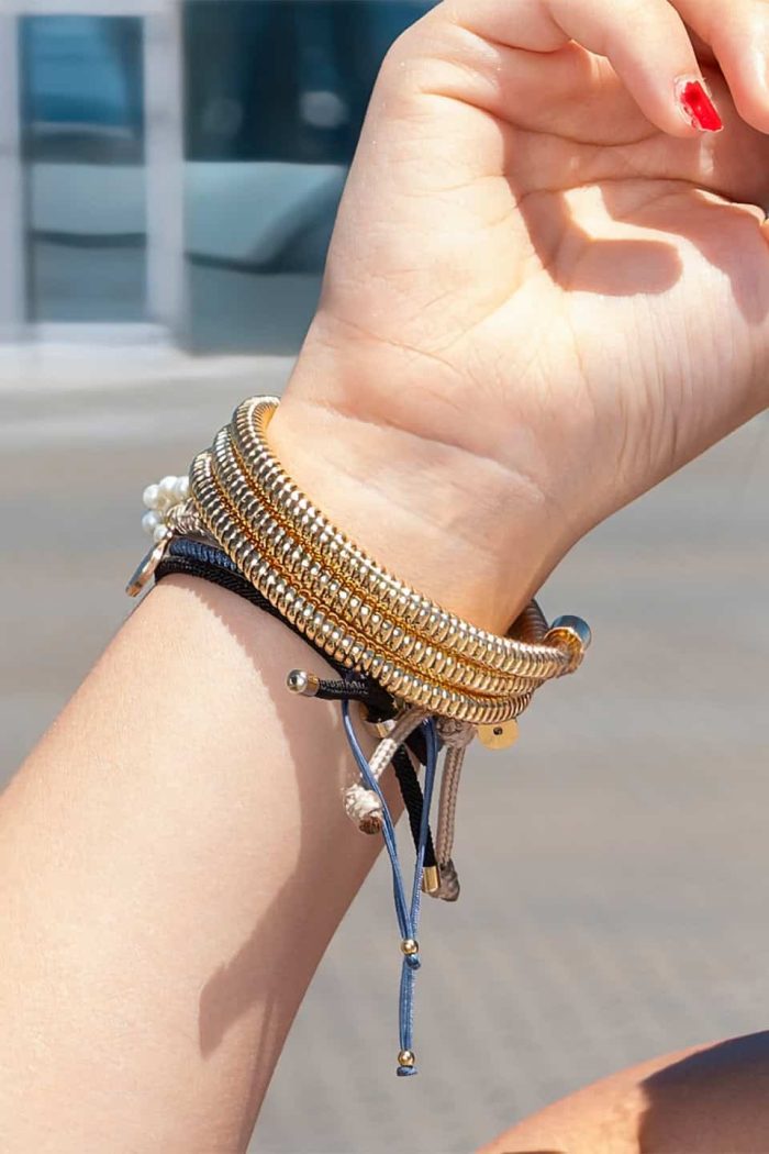 Pulsera Gusanito Esclava Enrollada