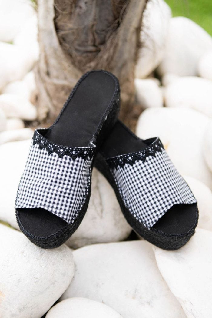 Vichy Esparto Wedge Sandal: Limited Edition