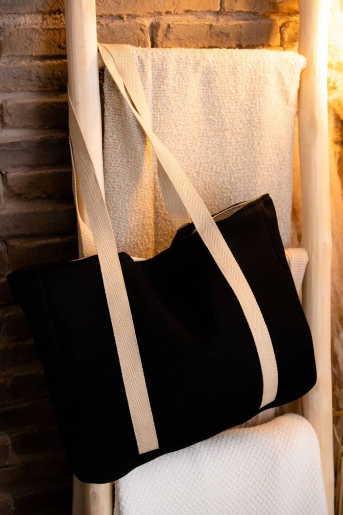 Tote Grande De Malla 3D