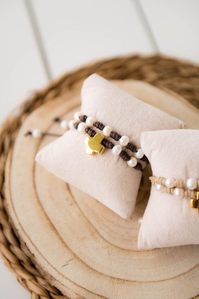 Pulsera Nudo & Perla