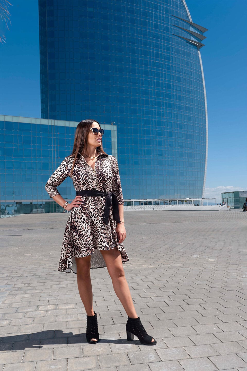 Animal Print Flight Dress - Image 2
