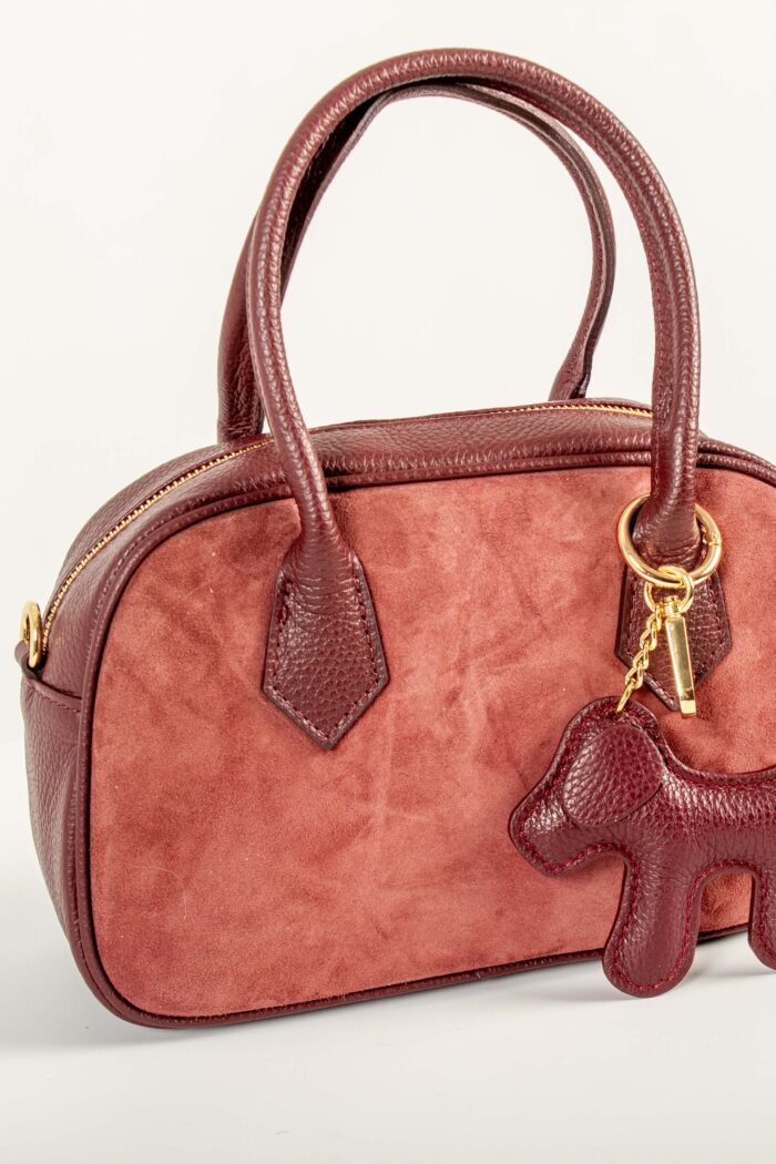 Bolso Ante Burdeos