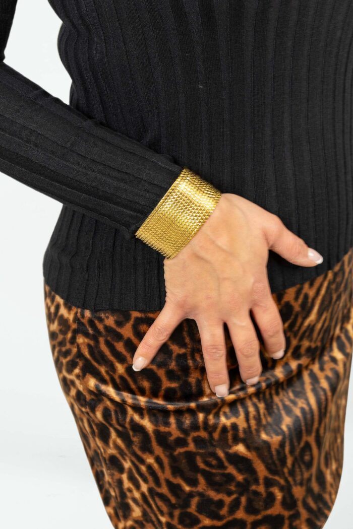 Brazalete Étnica Dorada