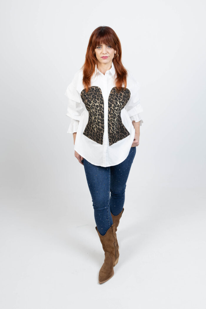 Camisa Mix Print
