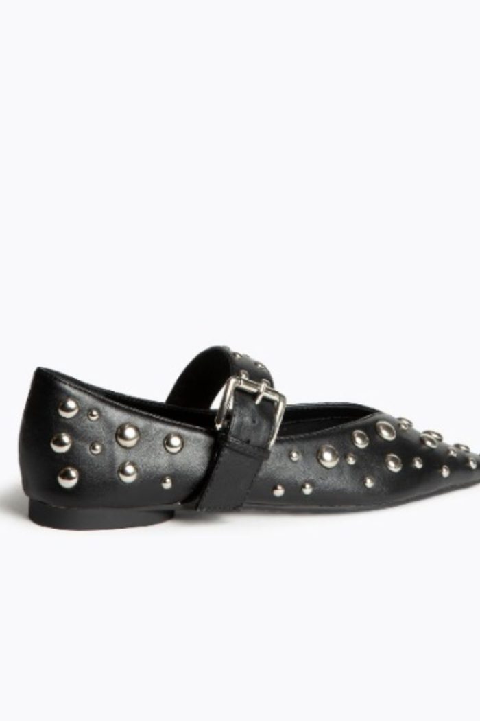 Mary Jane Flat Black