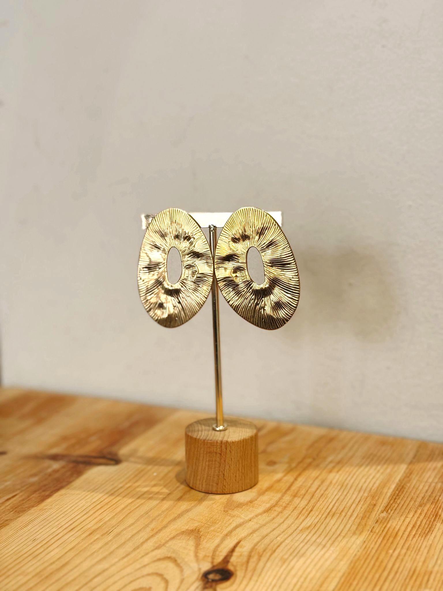 XL Gold Earring