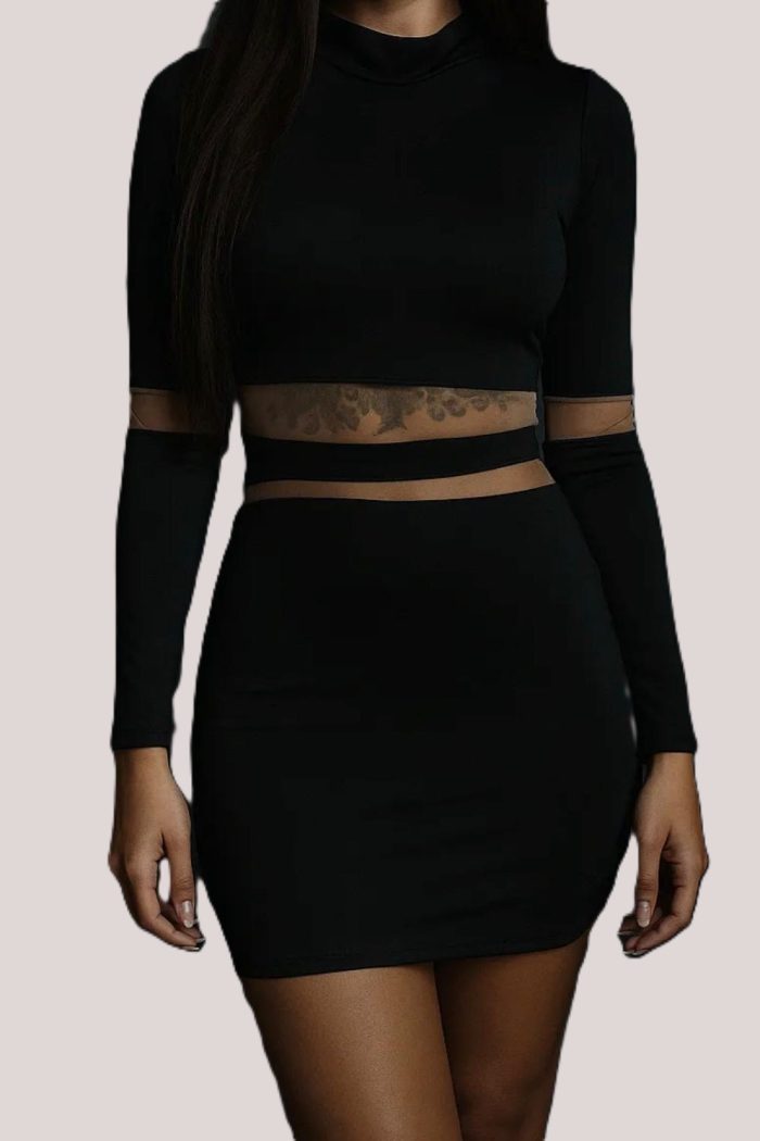 Short Dress Transparencies