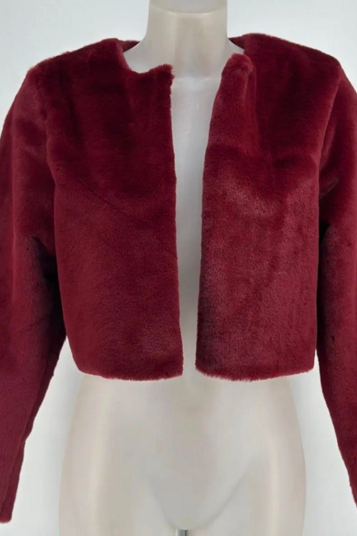 Short fur jacket