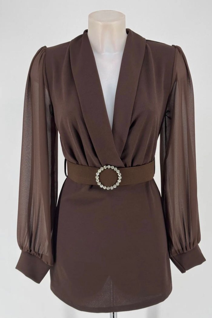 Crepe Blazer Dress