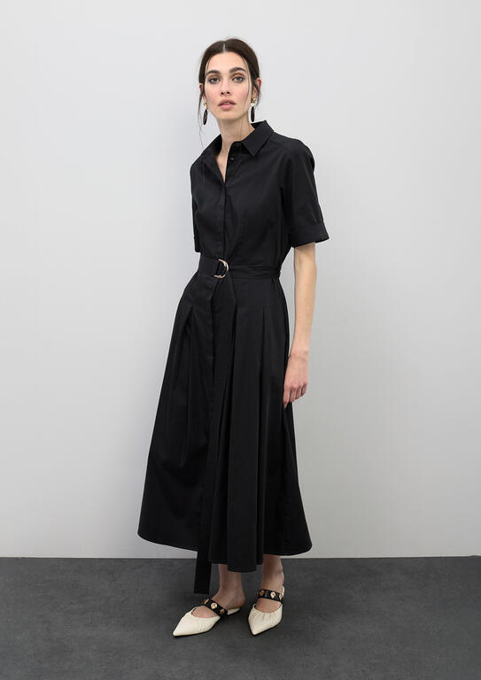 Midi Dress A-line Skirt