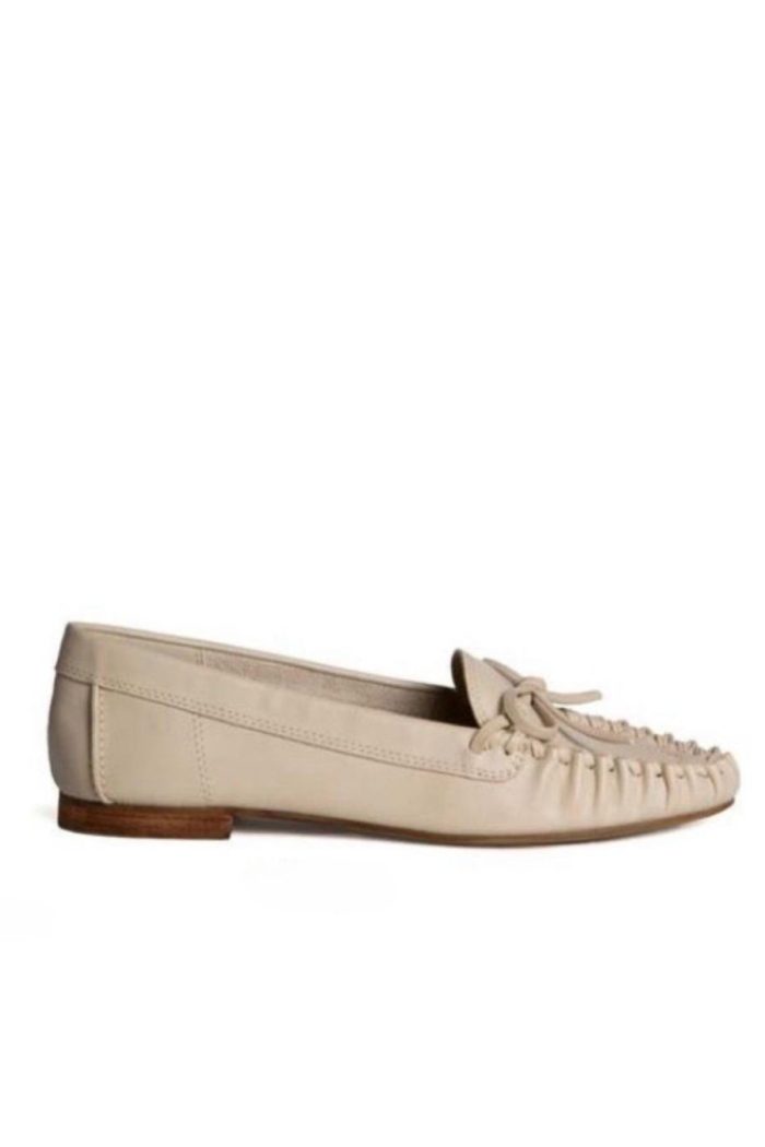 Beige Elegant Moccasin