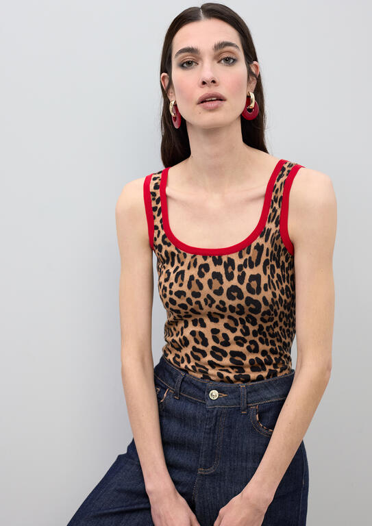 Top Animal Print LC