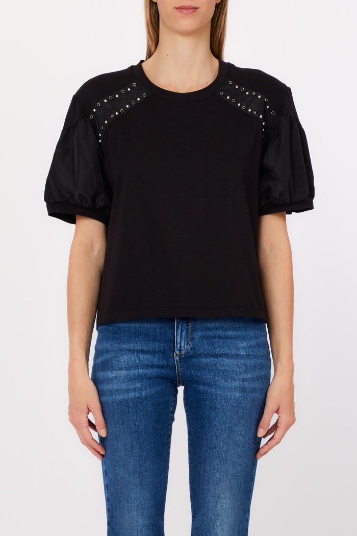 Studs Black T-shirt