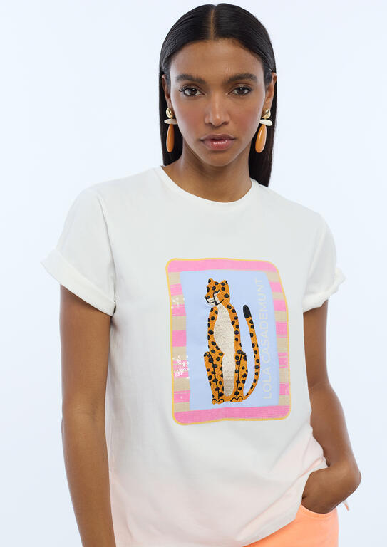 Camiseta Detalle Lentejuelas