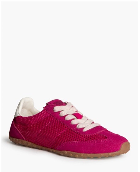 Zapatilla Rejilla Rosa