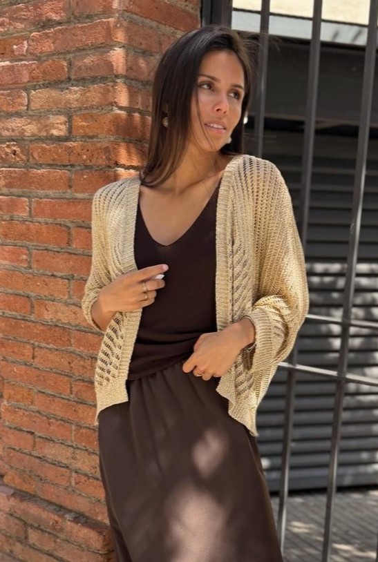 Cardigan Calado