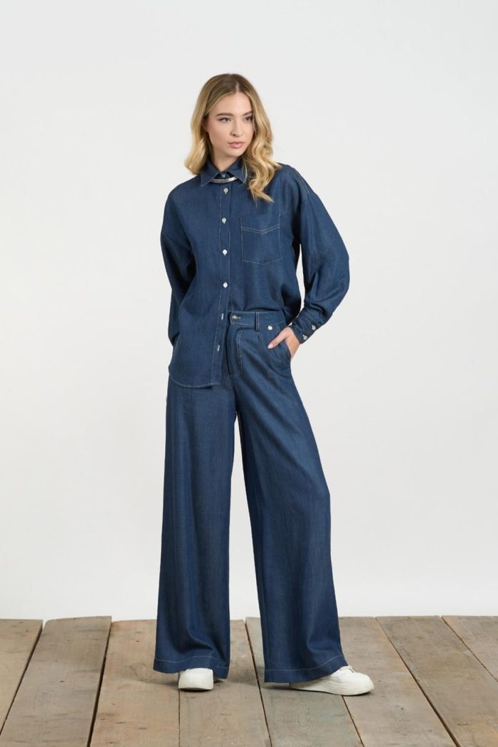 Pantalón Palazzo Blue