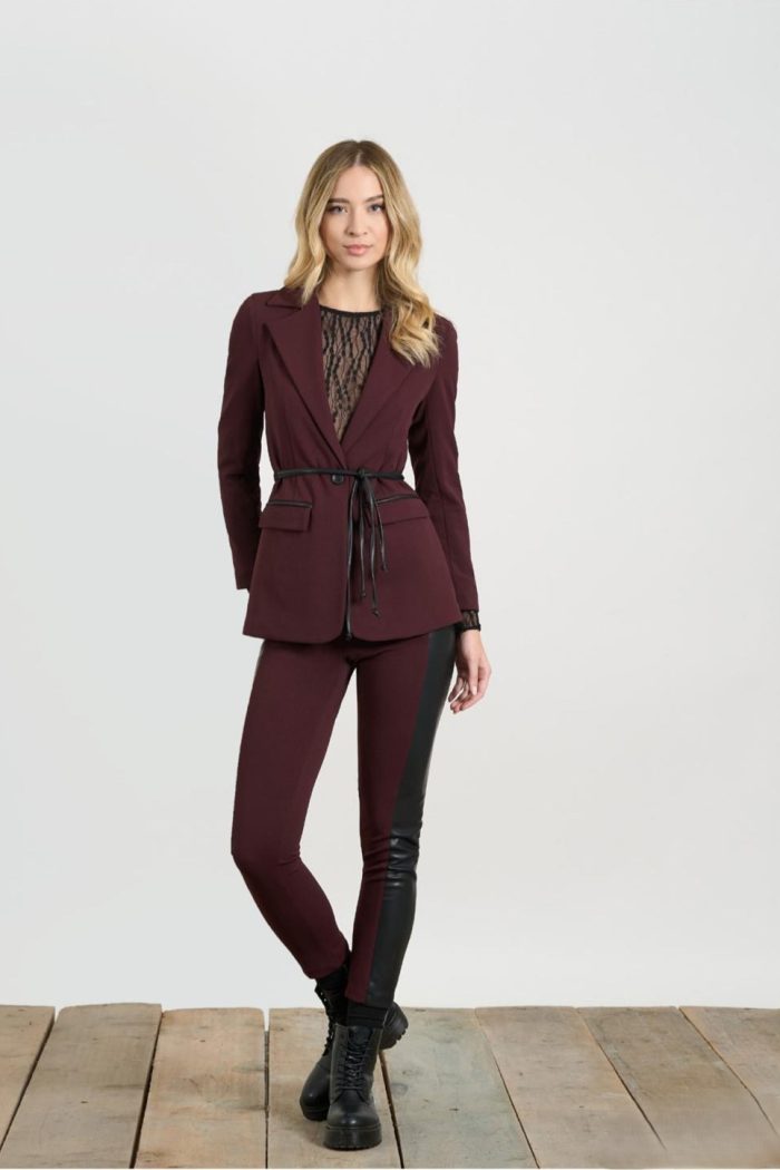 Pantalón Burdeos